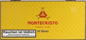 Zigarillos Kuba  Montecristo Short Limited Edition 2021 (50er Humidor)