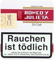 Zigarillos Kuba  Romeo y Julieta Club Limited Edition 2019