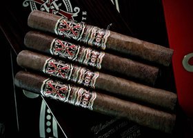 Zigarren Sampler  Arturo Fuente Travel Humidor 2019 Black (4er)