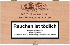 Zigarillos Deutschland  Handelsgold No. 140 Brasil Cigarillos (50er Packung)