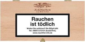 Zigarillos Deutschland  Handelsgold No. 129 Sumatra Cigarillos (100er Packung)