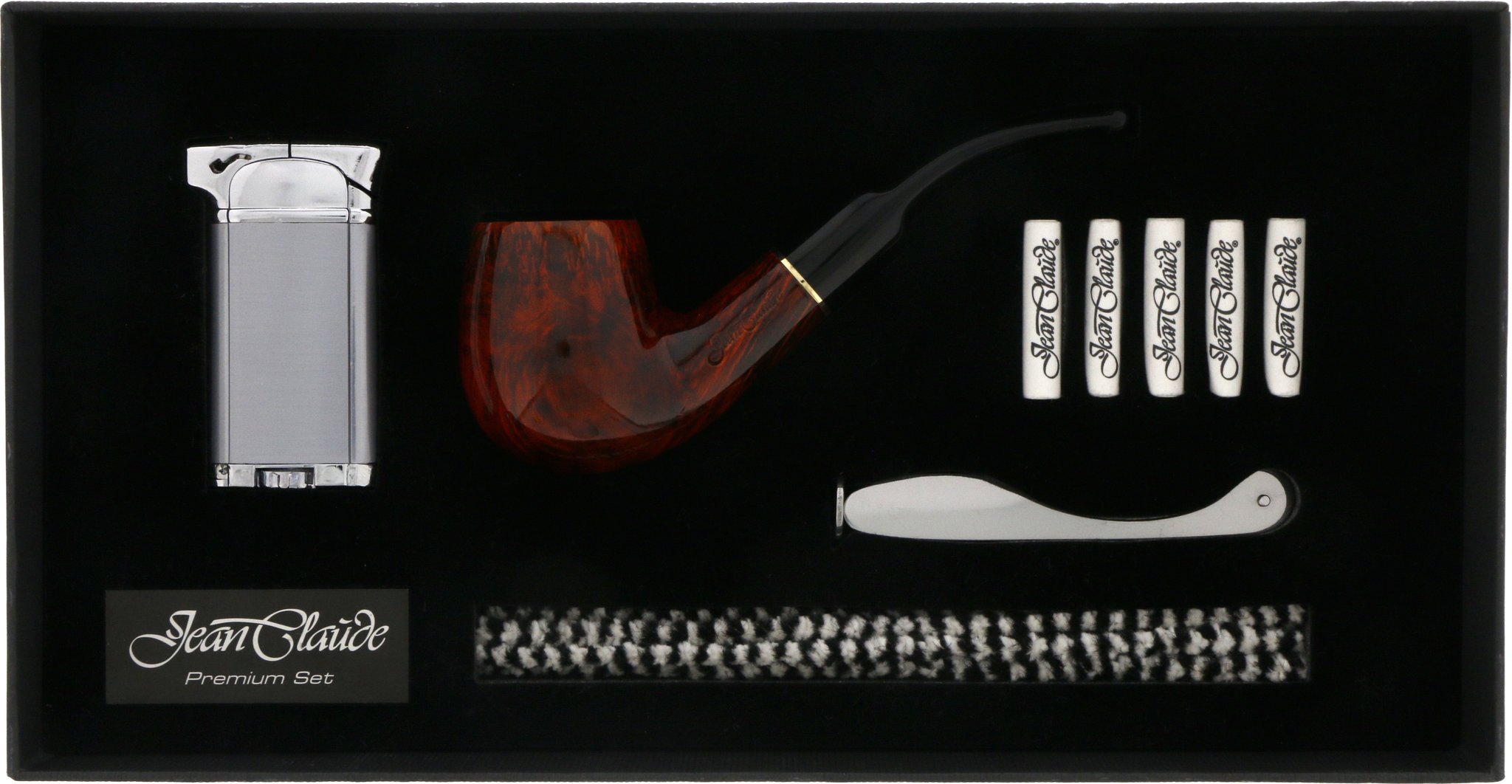 Jean Claude Premium Set Gebogen Rotbraun (409794)