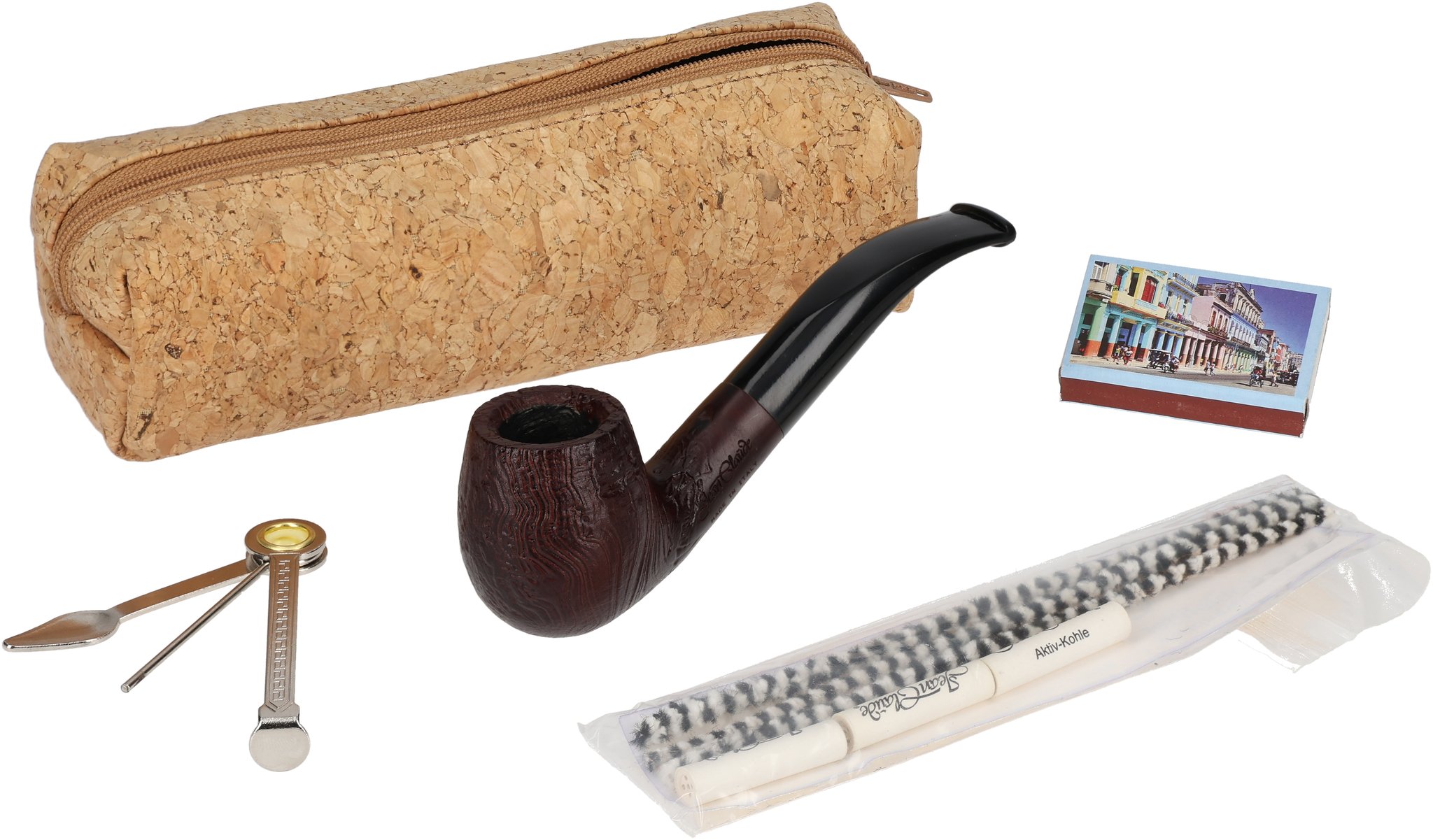  Jean Claude Pfeifenset Kork Natur_01