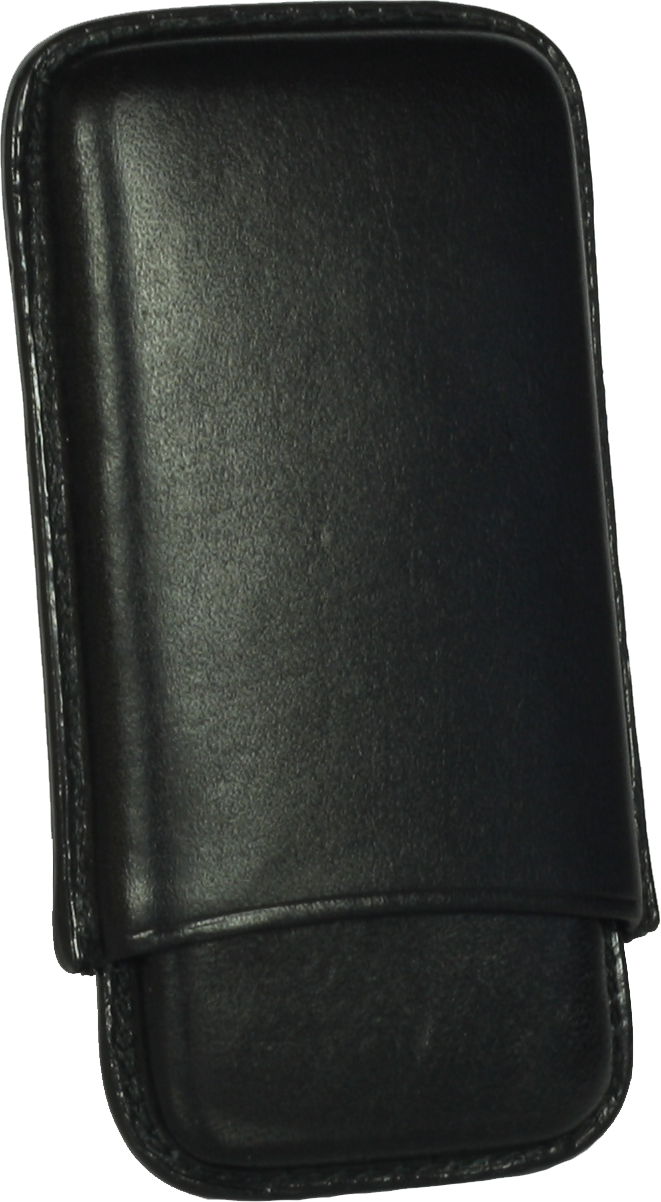 Martin Wess Cigarillo Etui Kollektion (Leder) 4-5er Zigarilloetui- Schwarz (505)