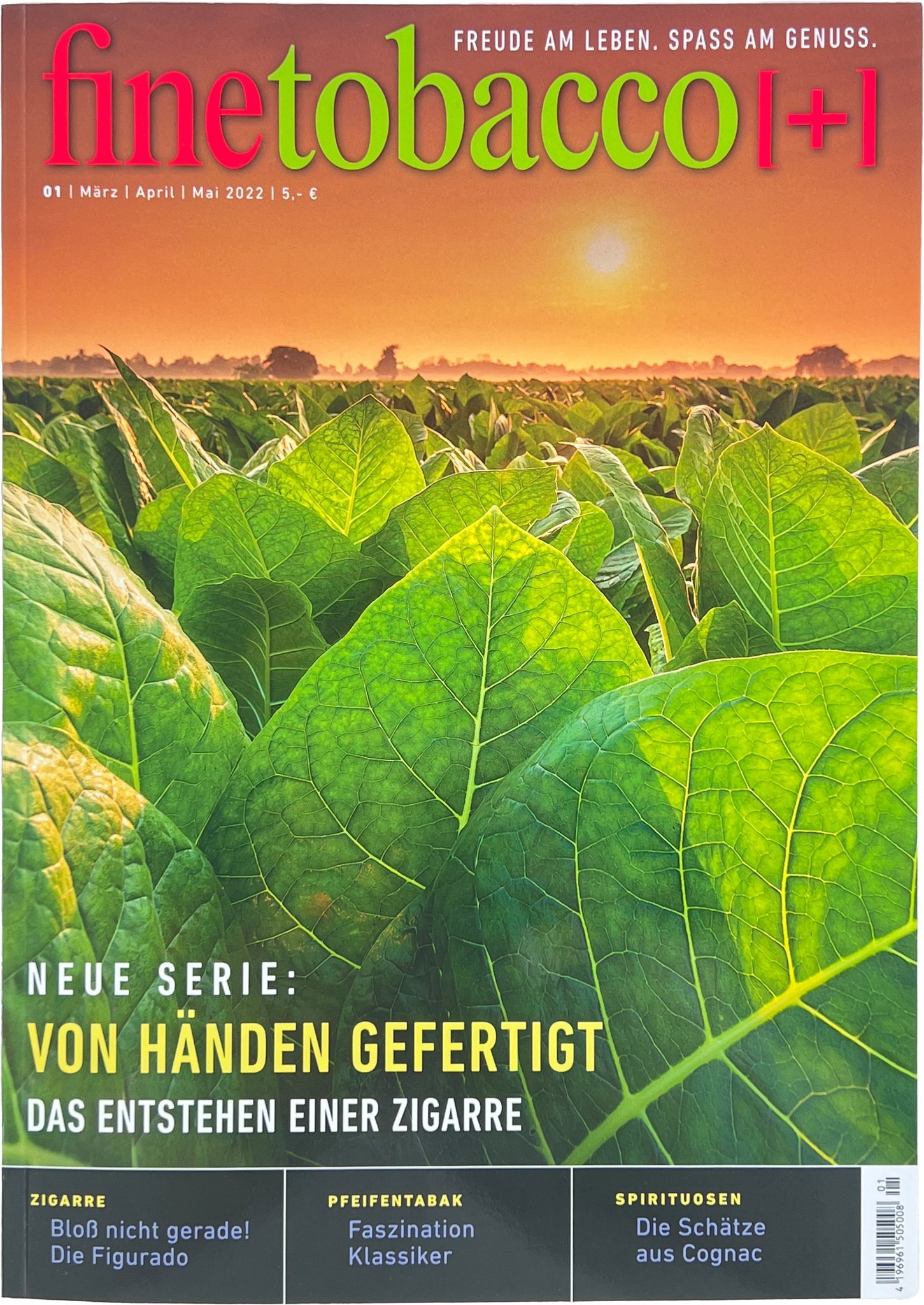 Fine Tobacco Ausgabe 01/2022 (Neue Serie: von Händen gefertigt)