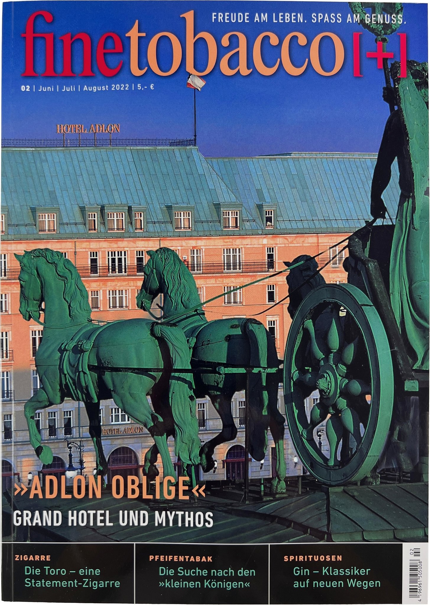 Fine Tobacco Ausgabe 02/2022 (Adlon Oblige)