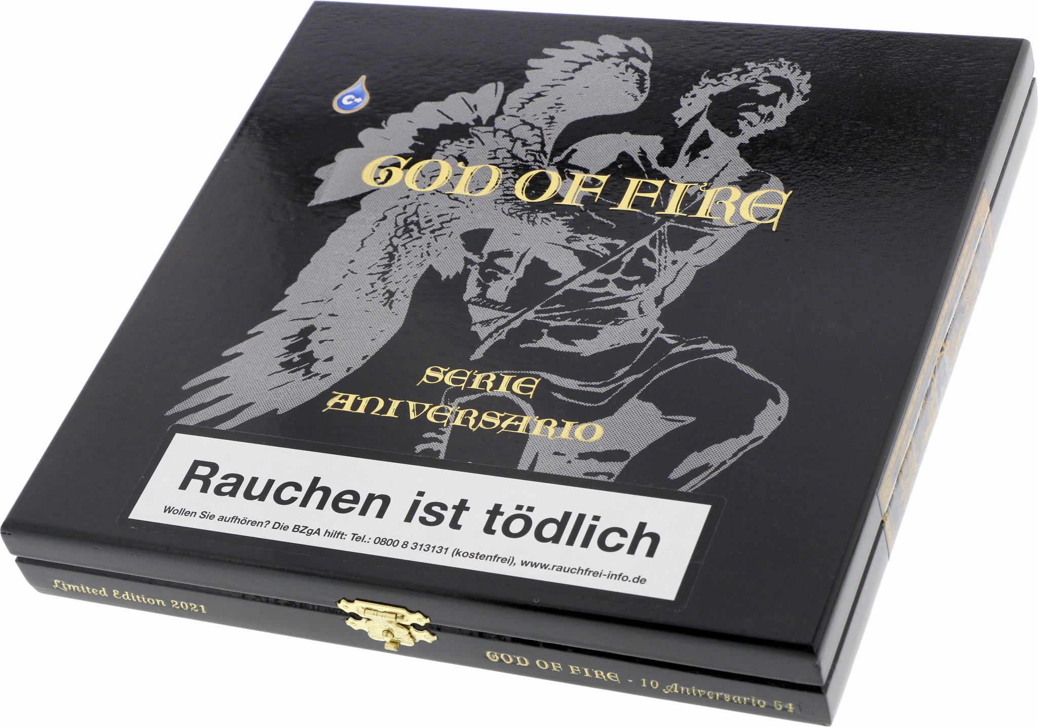 God of Fire by Arturo Fuente Serie Aniversario 54 Figurado 2018 (Limited Edition 2021) Kiste