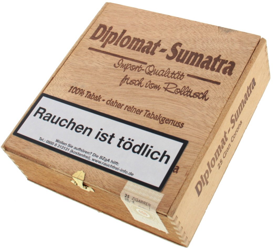 K. Kleinlagel Diplomat Grand Corona Sumatra (740)