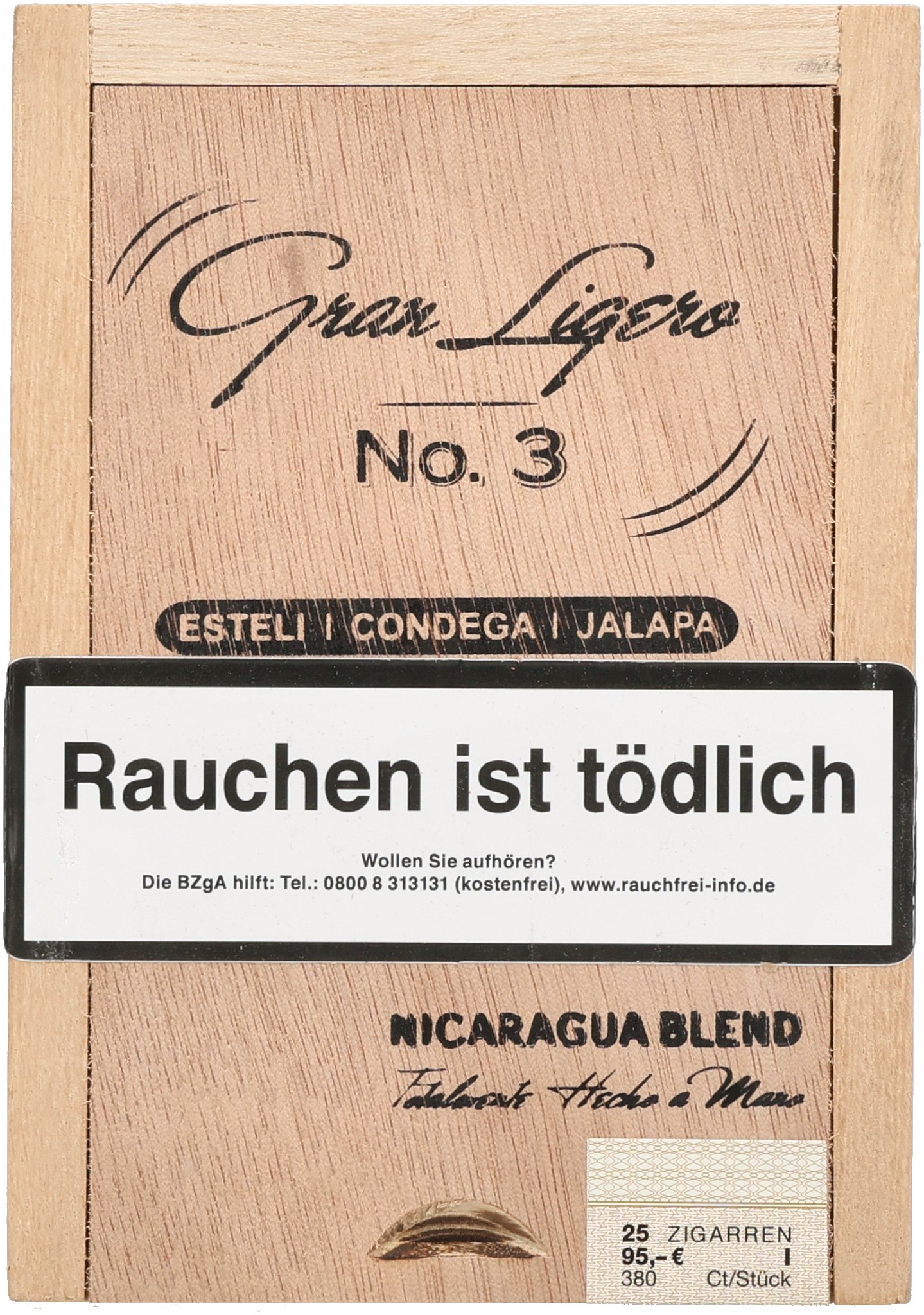 Gran Ligero No. 3 Zigarren Corona_Kiste