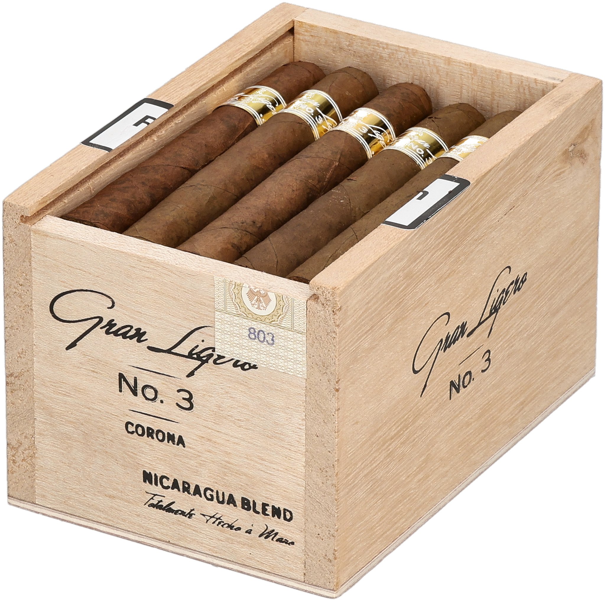 Gran Ligero No. 3 Zigarren Corona_Kiste