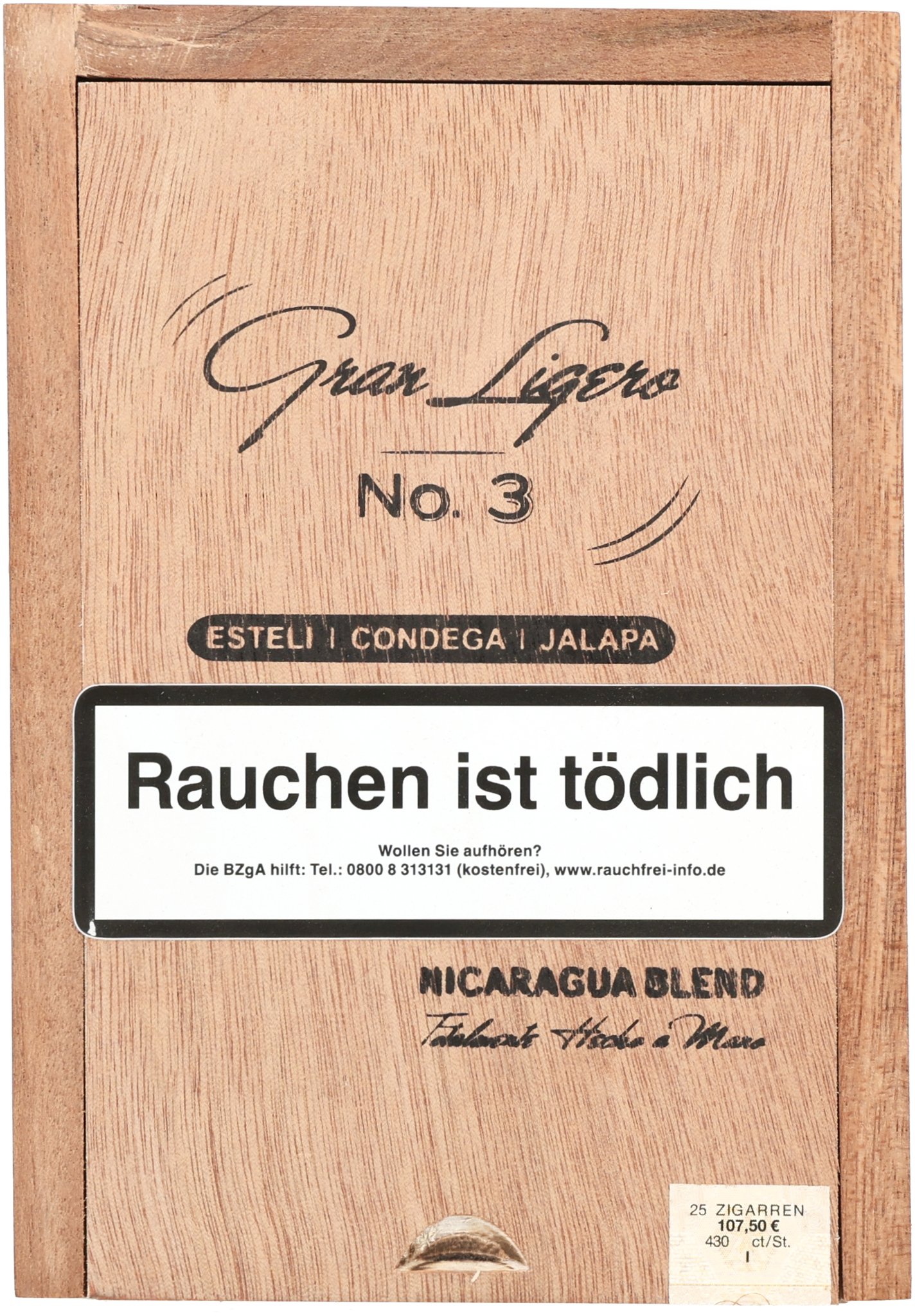 Gran Ligero No. 3 Toro_Kiste