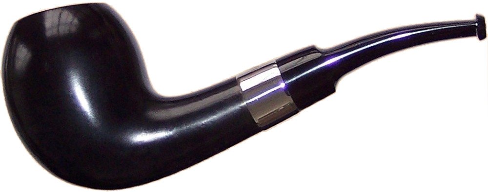 Peterson Sherlock Holmes Ebony STRAND - Fishtail