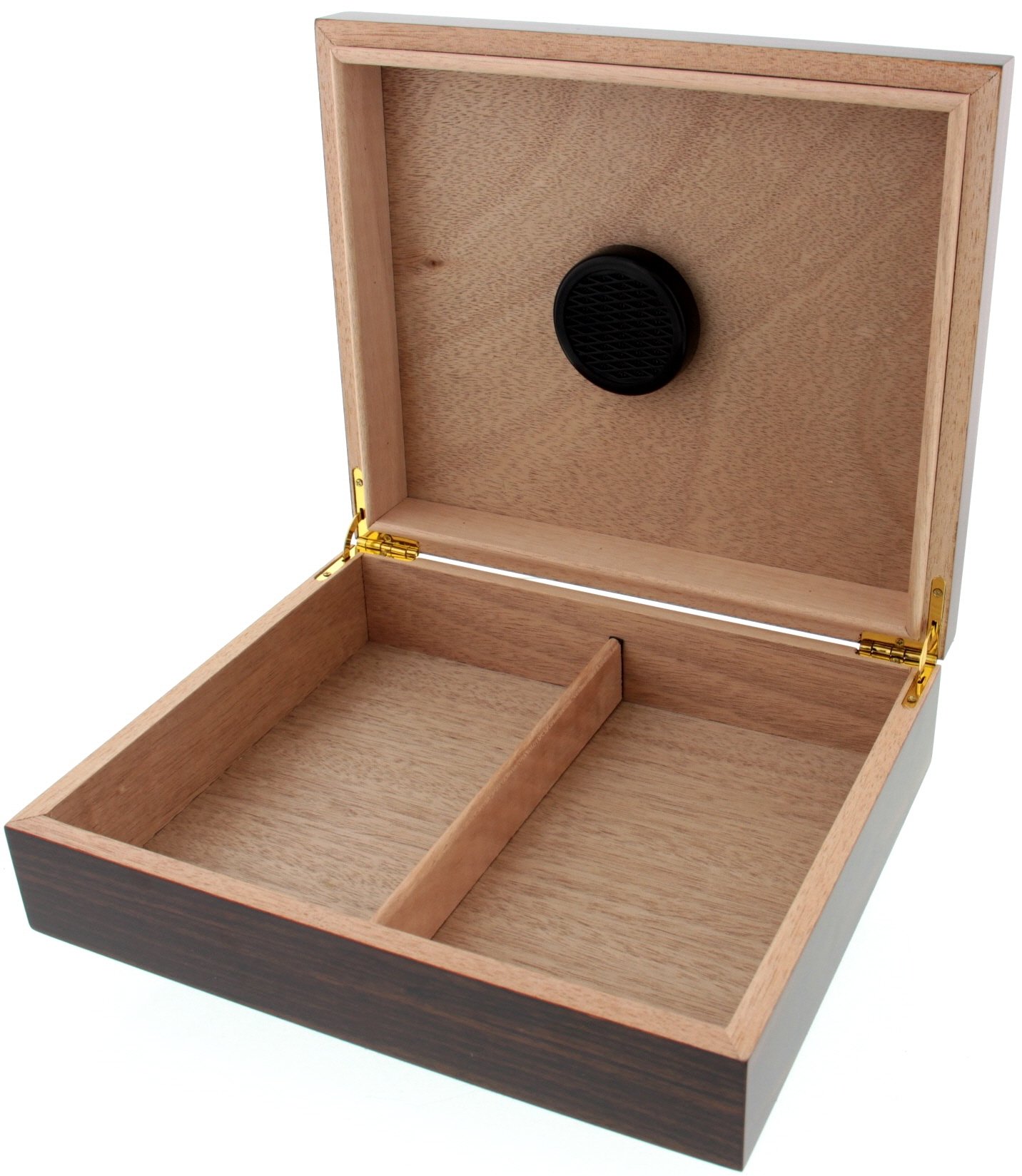 Classic Humidor Walnut Decor für ca. 20 Cigarren (561015) offen