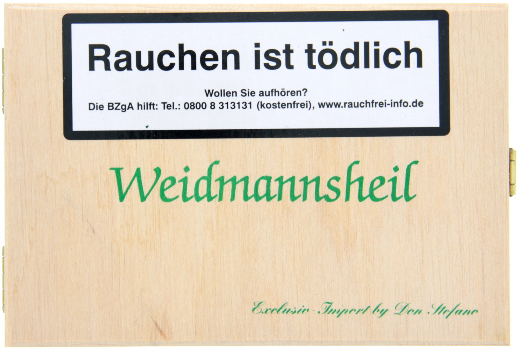 Don Stefano Weidmannsheil Corona Sumatra (Rackelhahn) 5er Packung