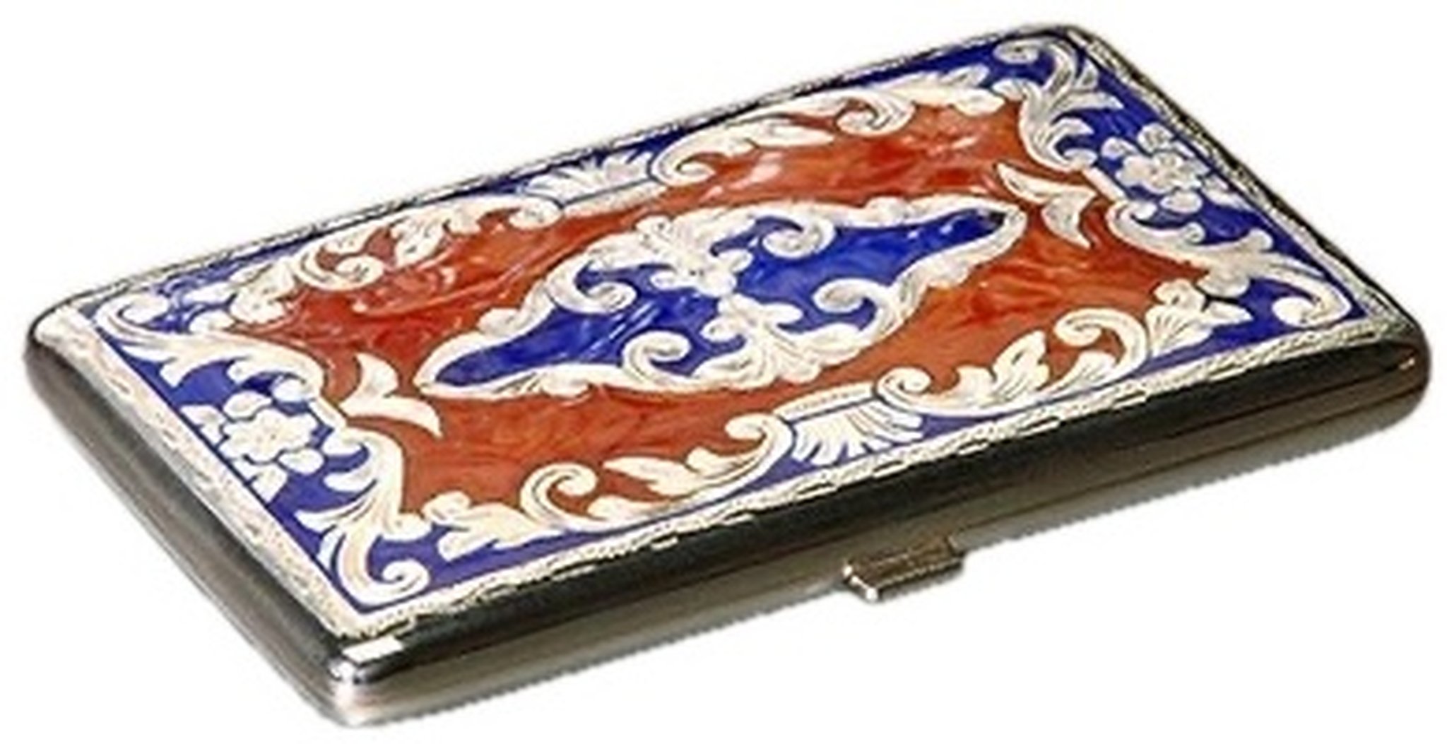 Sillems Zigarilloetui 6er Epoque Antique Blau/Gelb (1943R)