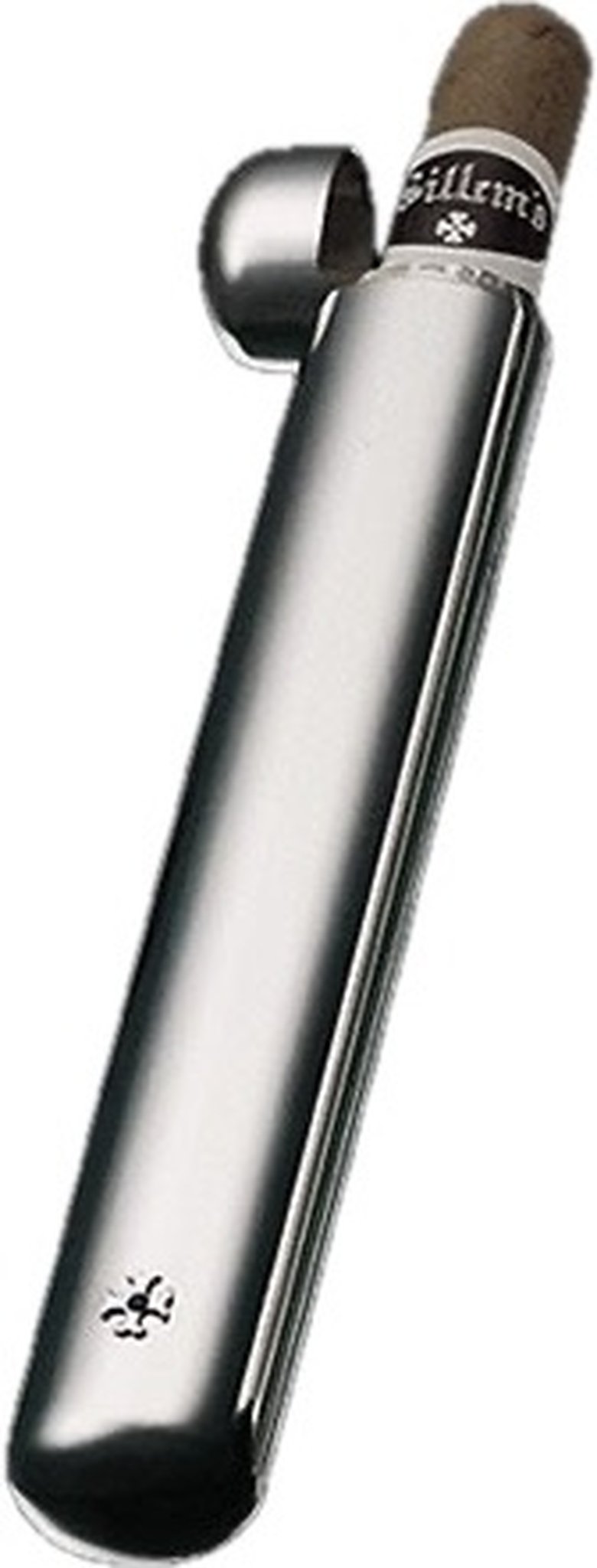 Sillems Zigarrenetui 1er 925er Sterling Silber mit seitl. versenktem Schanier (1166)