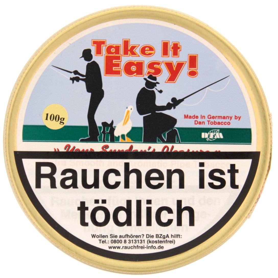 Dan Tobacco Take your time (ehemals Take It Easy) 100g Dose (8460-100)