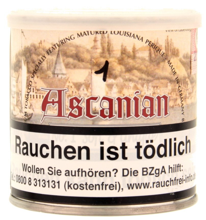 Dan Tobacco Ascanian No. 1 Riverside Blend (ehemals Soft & Unique) 50g Dose (8211-50)