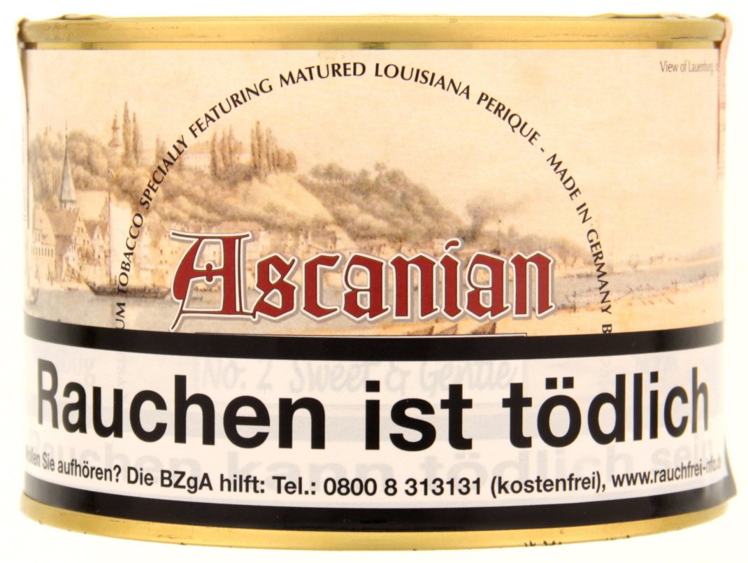 Dan Tobacco Ascanian No. 2 Castle Blend (ehemals Sweet & Gentle) 100g Dose (1820-18)