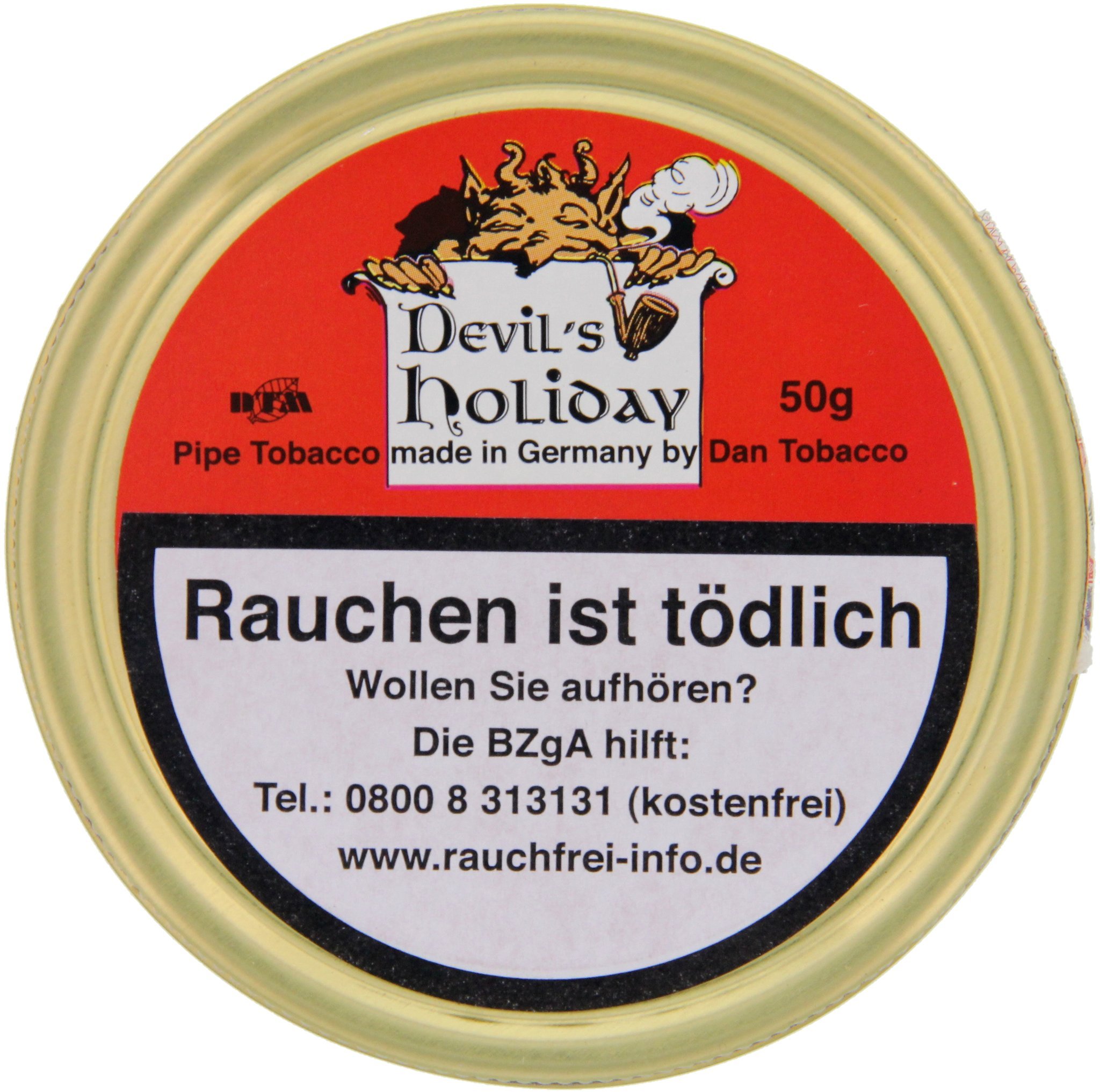 Dan Tobacco Devil’s Holiday 50g Dose