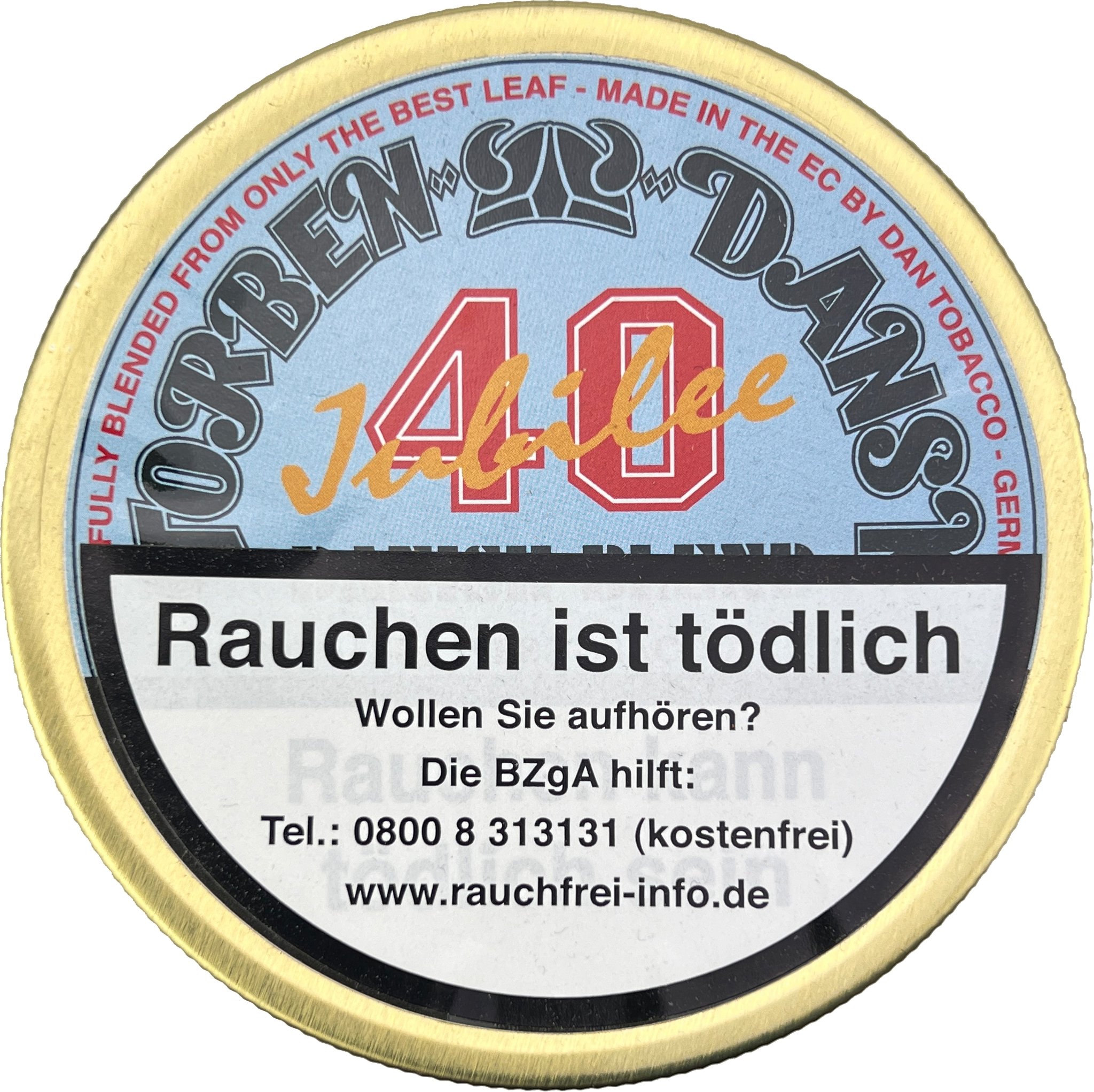 Dan Tobacco Torben Dansk 40 Jubilee Danish Blend 50g Dose