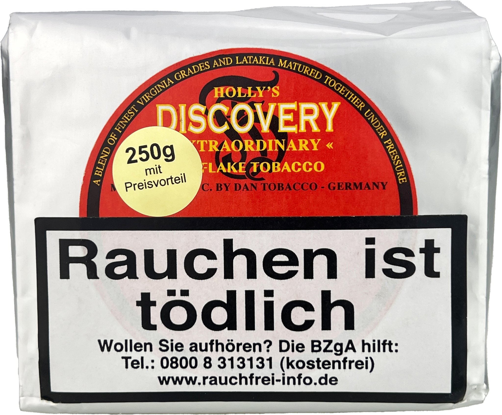 DTM Pfeifentabak Holly's Discovery extraordinary 250g Pouch