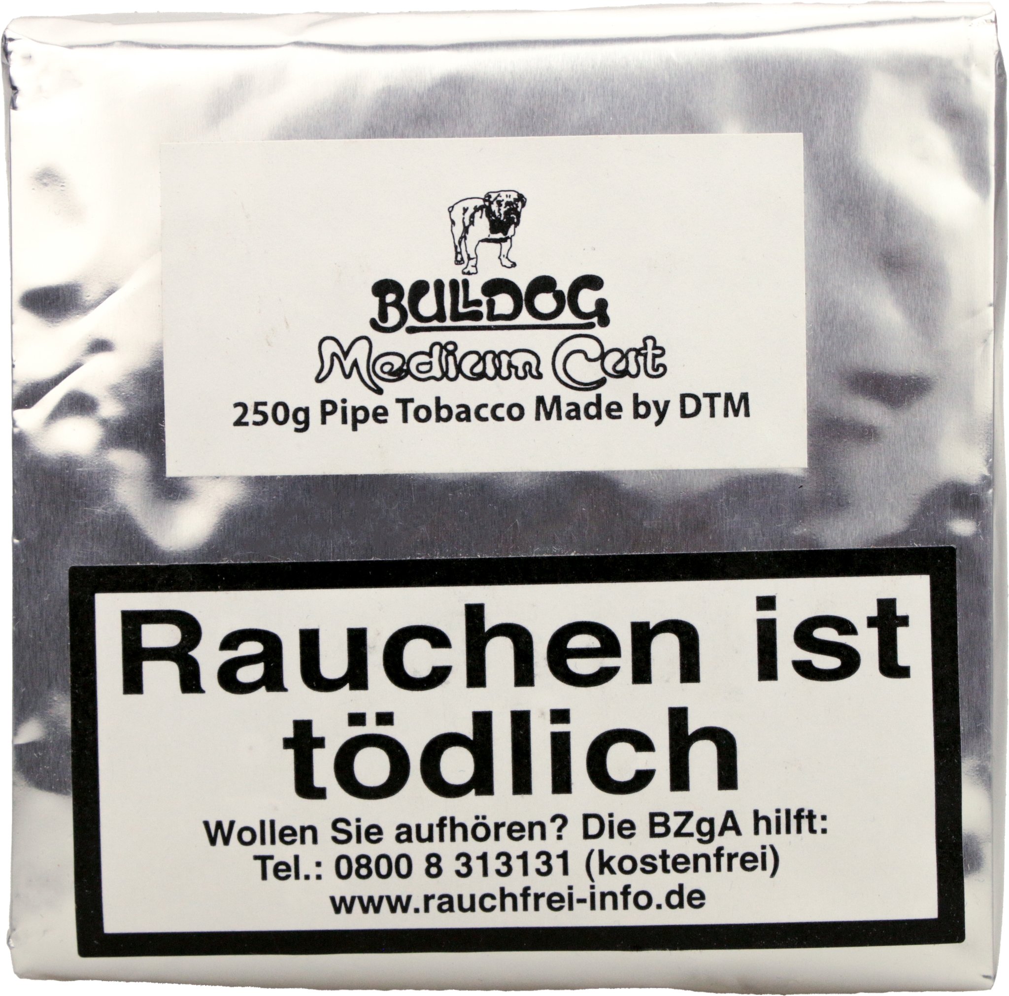 Dan Tobacco DTM Pfeifentabak Bulldog Medium Cut 250g Pouch_01