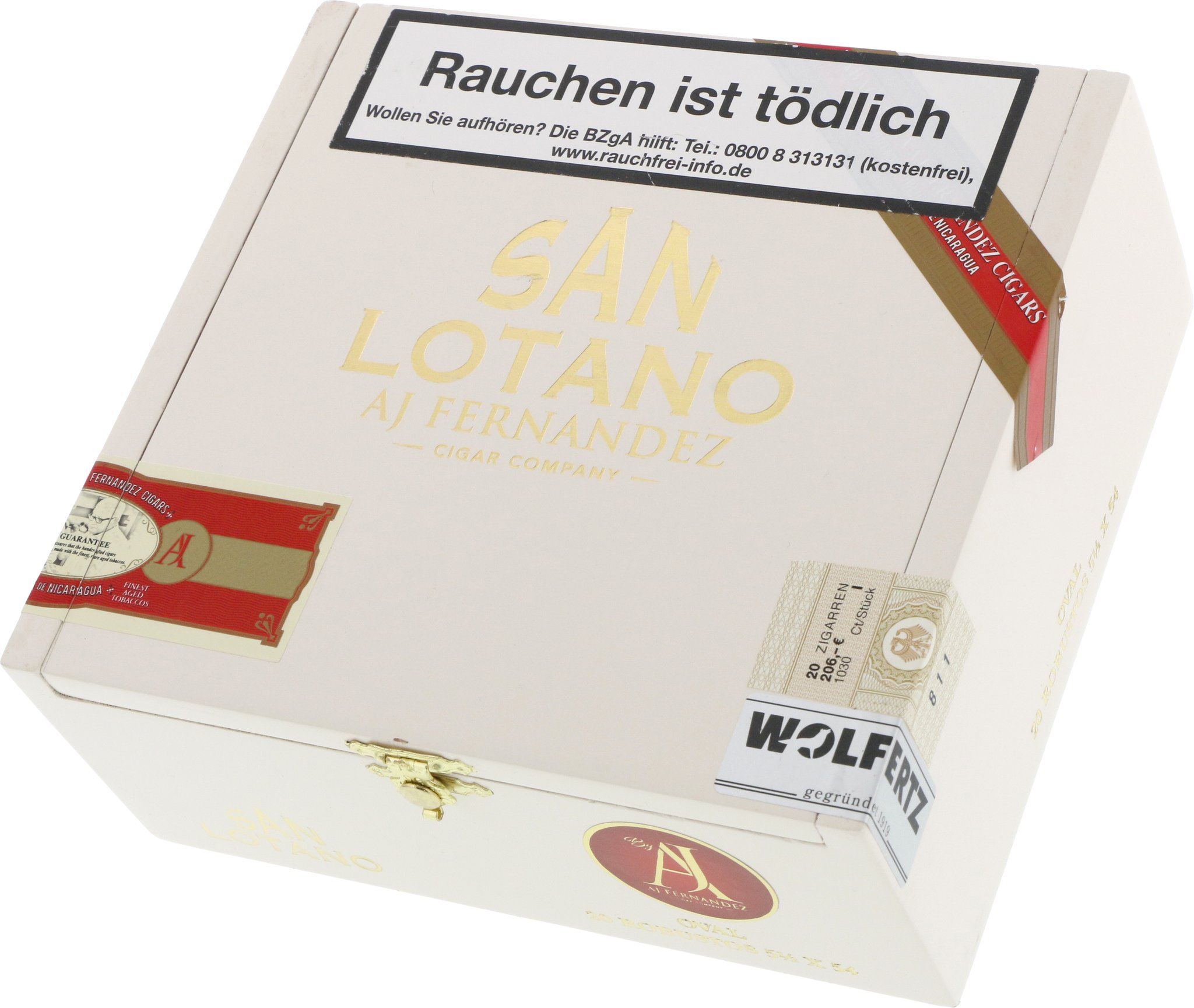 A.J. Fernandez San Lotano Oval (Box pressed) Robusto alte Version Kiste