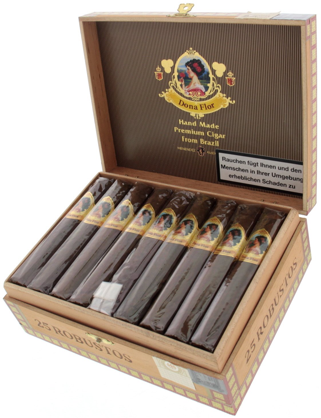 Dona Flor Mata Fina Robusto (MF) Kiste offen