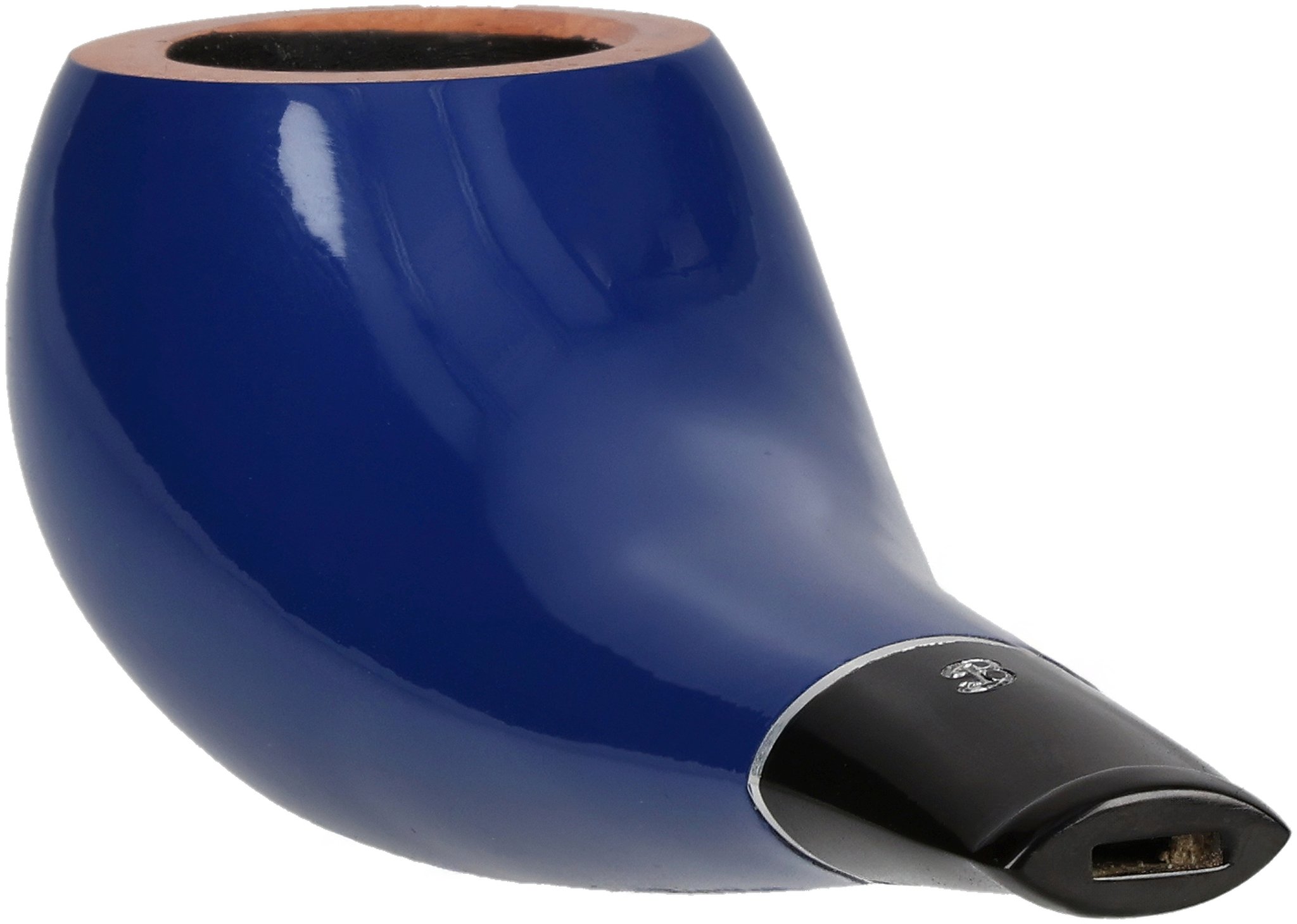 Big Ben Pipo Pfeifen Blau Lackiert_02