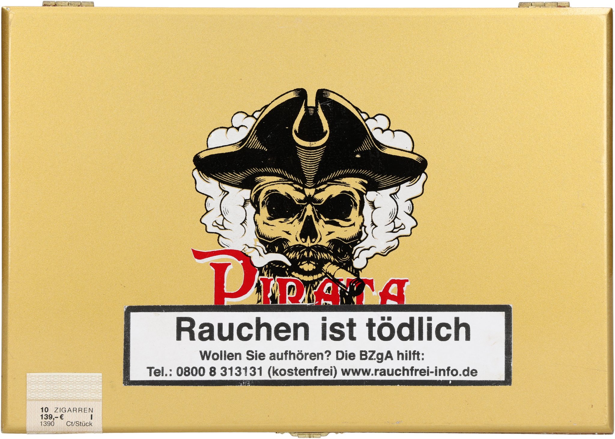 Pirata Robusto Kiste frontal