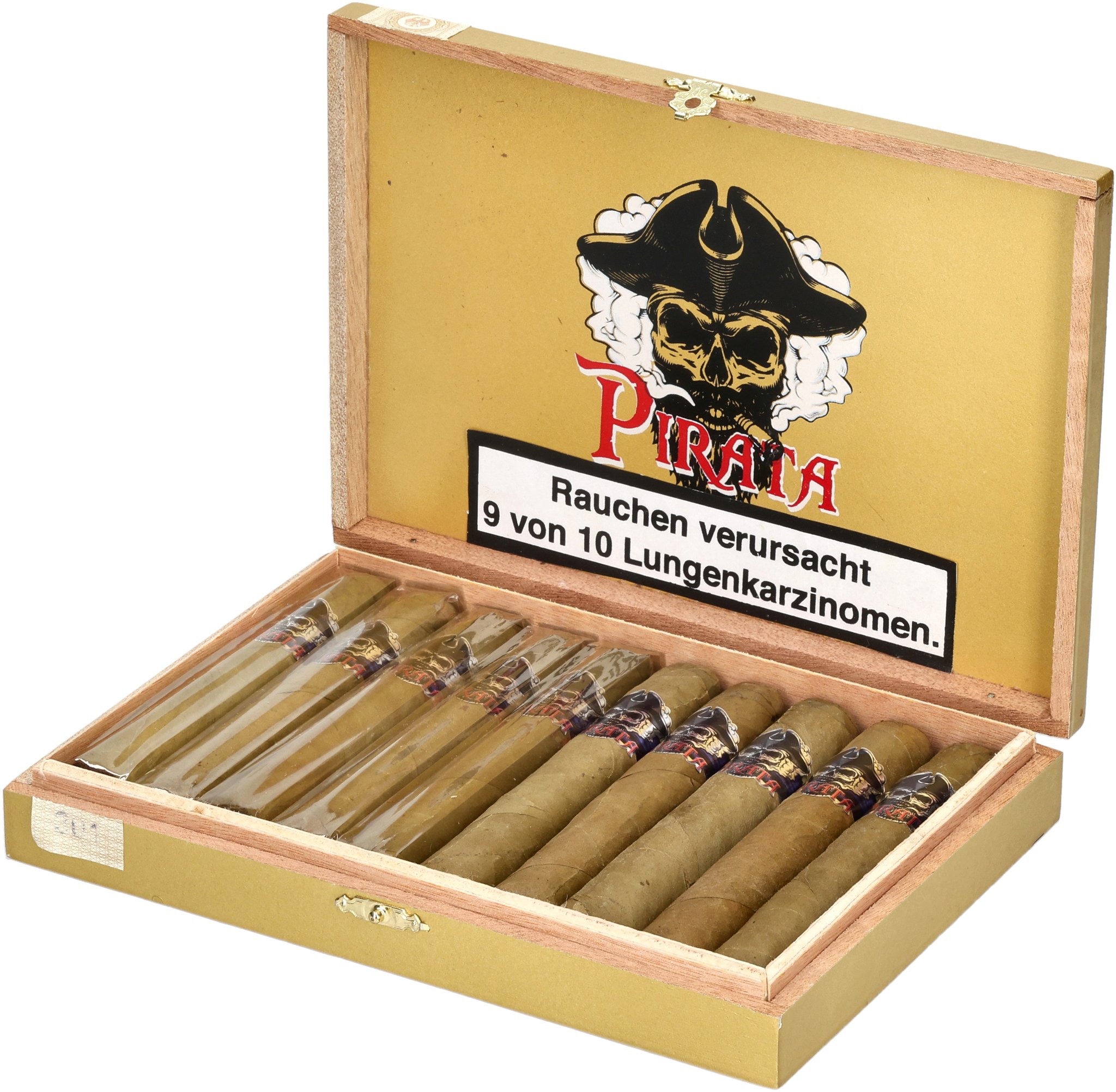 Pirata Robusto Kiste offen