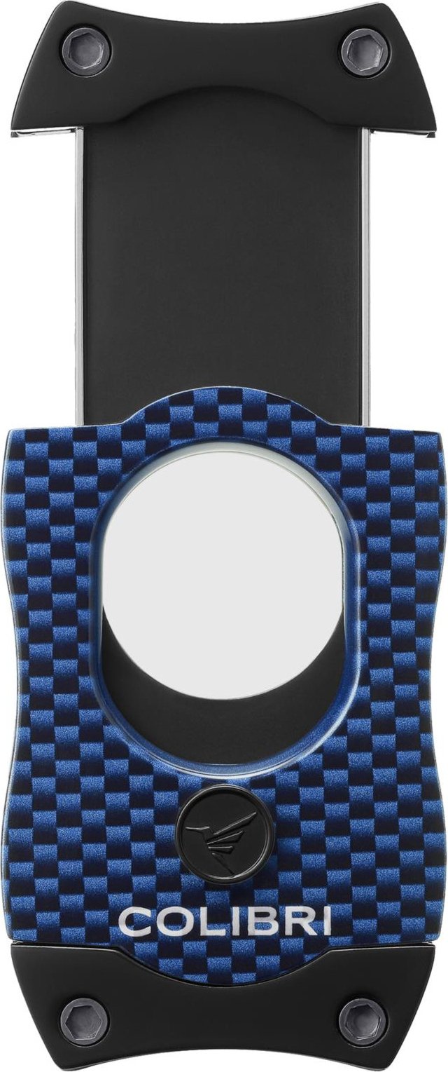 Carbondesign blau offen