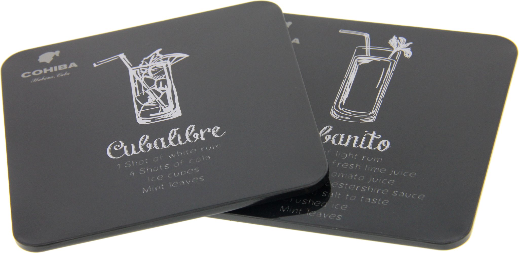 Cohiba Untersetzer 2er Pack Cubalibre/Cubanito