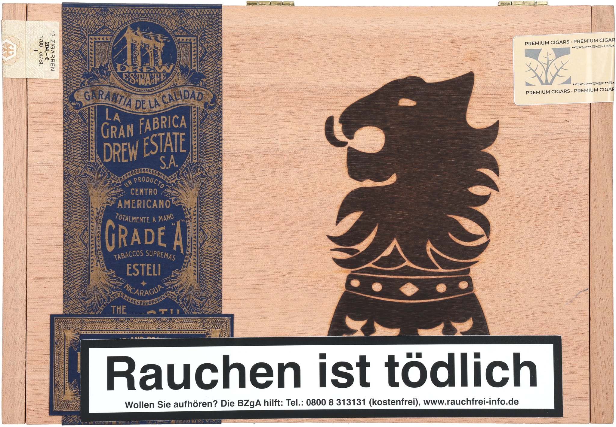 Maduro Flying Pig box front