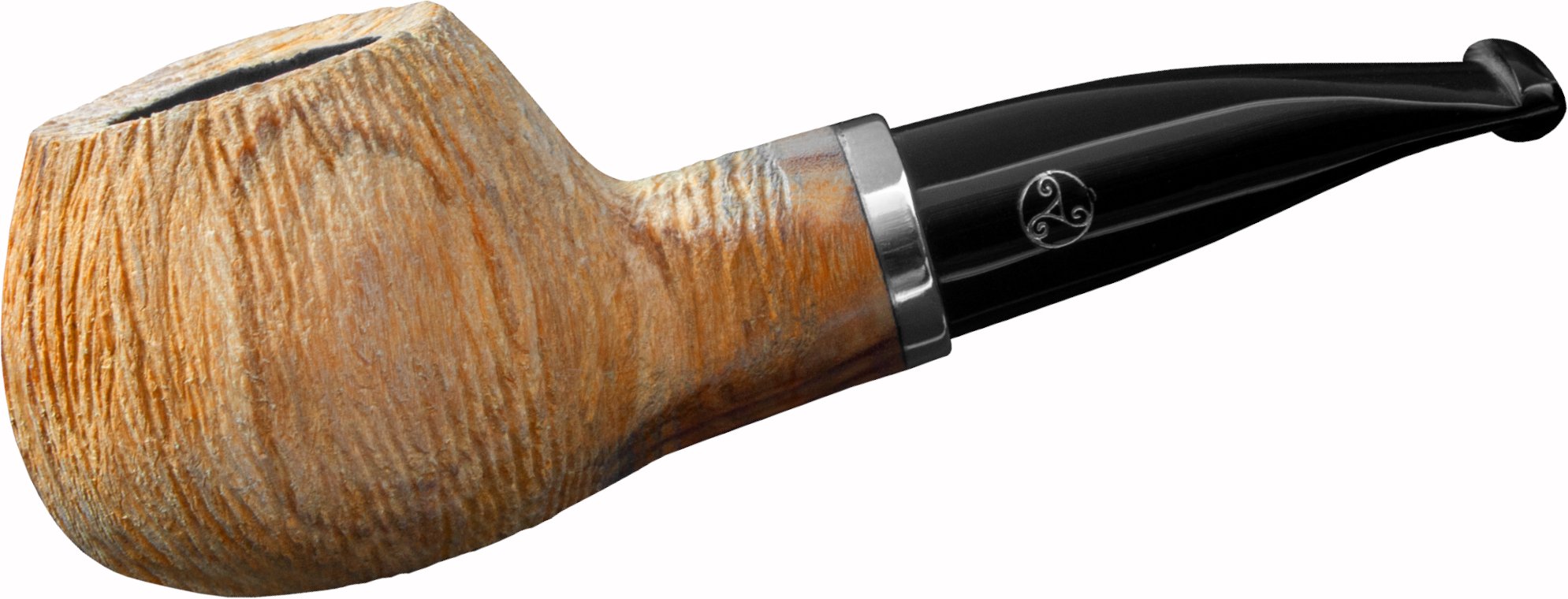 Rattray's Butcher Boy Modell 22 - Olive Sandblast (16162) kurzes Mundstück