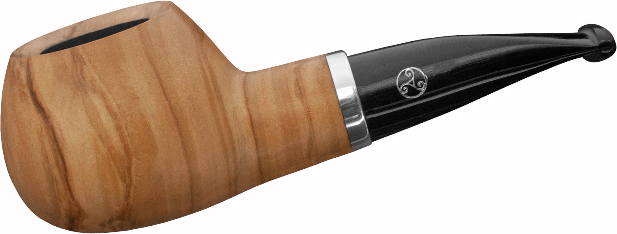 Rattray's Butcher Boy Modell 22 - Olive (16164) kurzes Mundstück