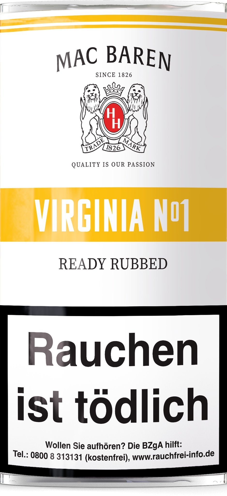 Mac Baren Pfeifentabak Virginia No. 1 Ready Rubbed 50g Pouch_01
