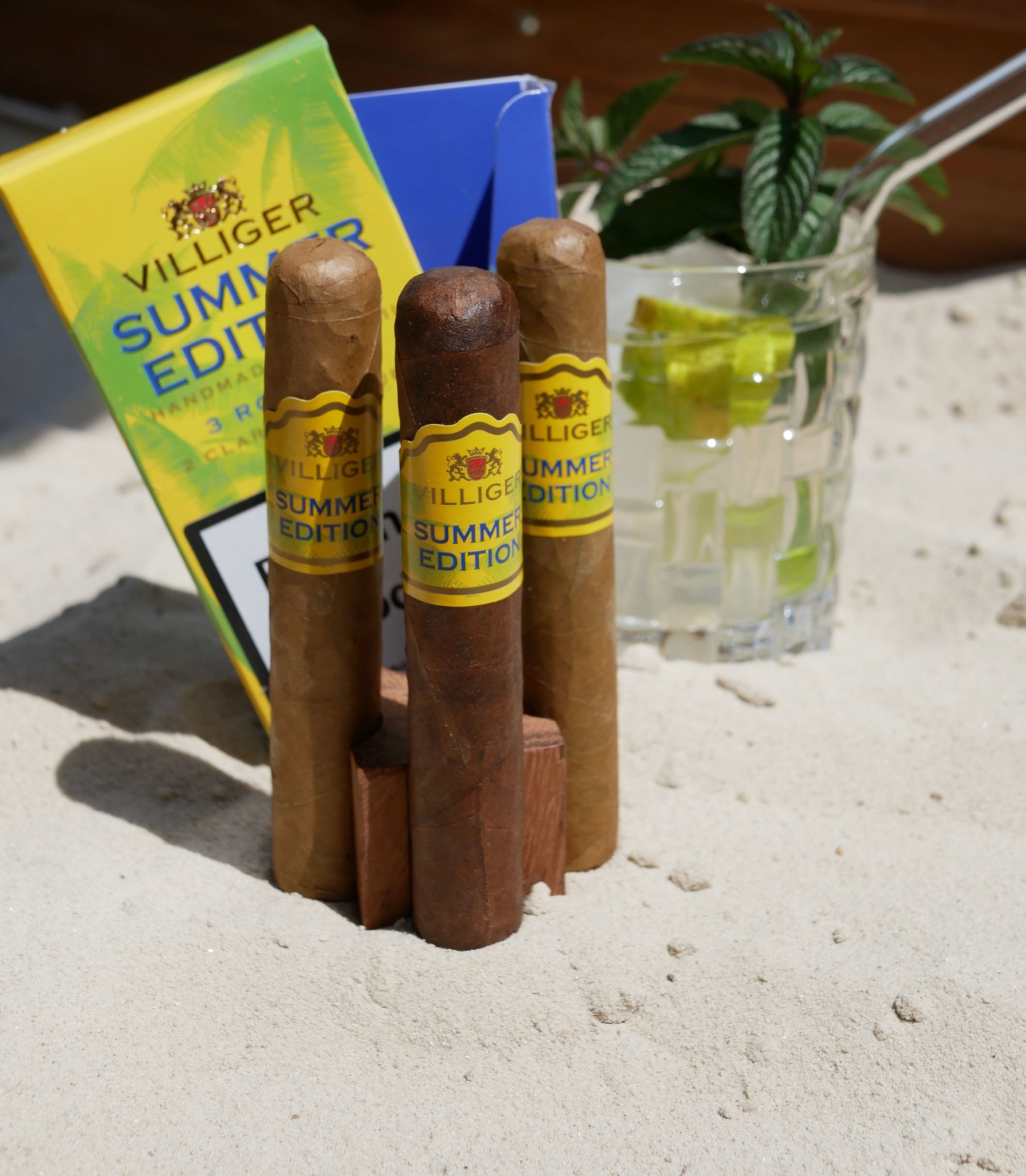 Villiger Sampler Summer Edition Robusto 2022 Stimmungsbild