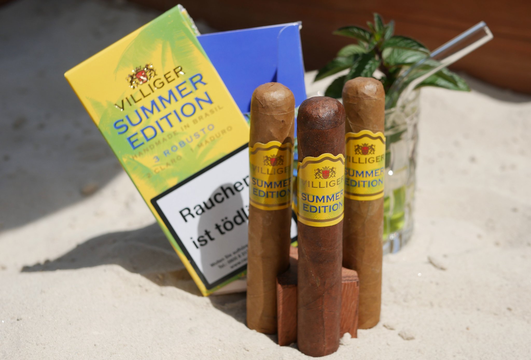 Villiger Sampler Summer Edition Robusto 2022 Stimmungsbild