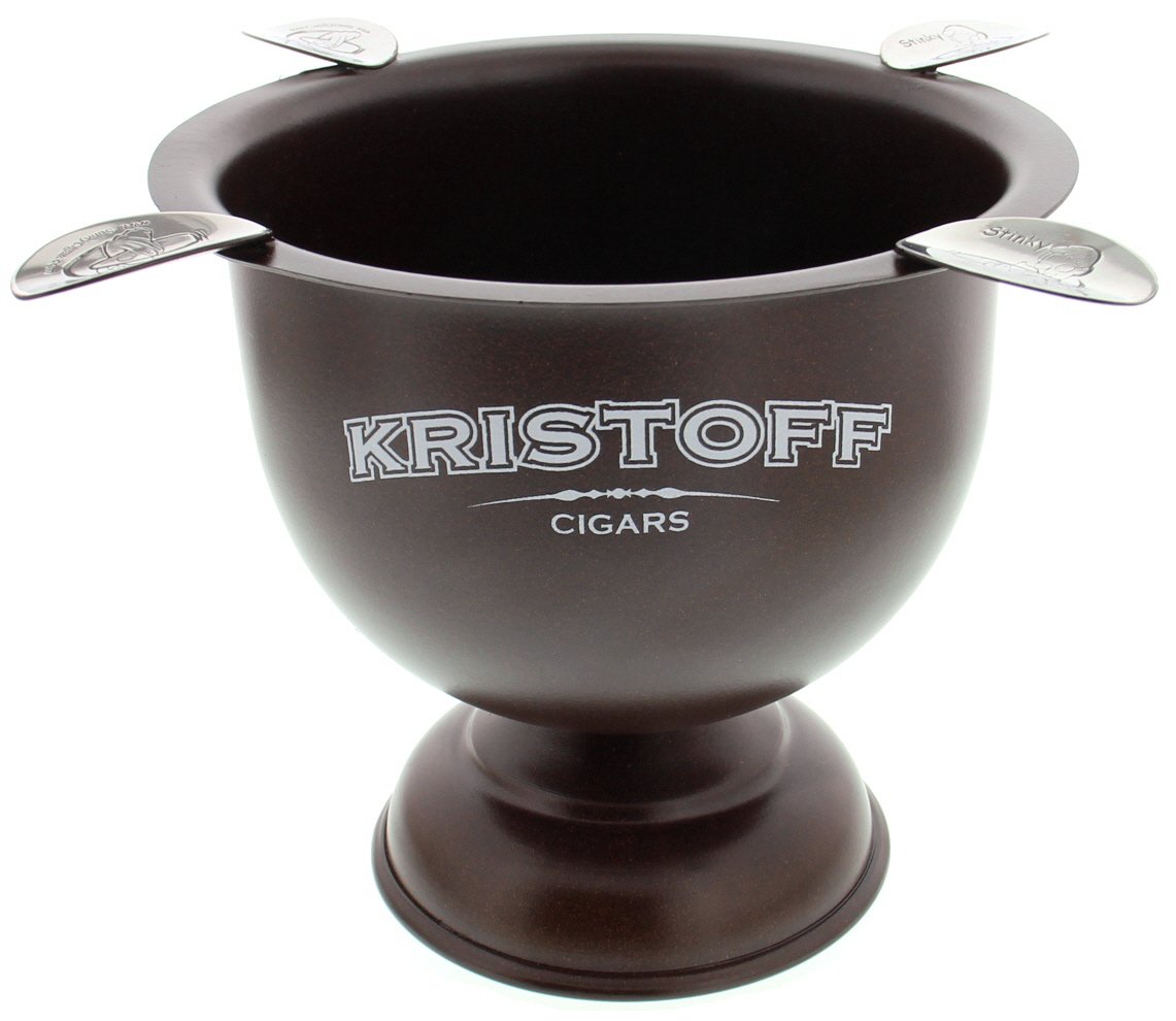 Stinky Ashtray Color Kristoff Cigars Braun