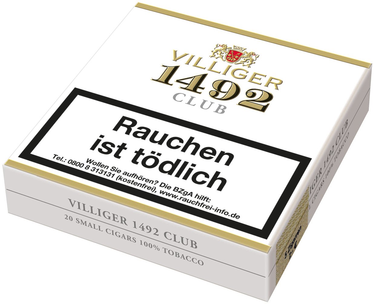 Villiger 1492 Zigarillos Club 20er
