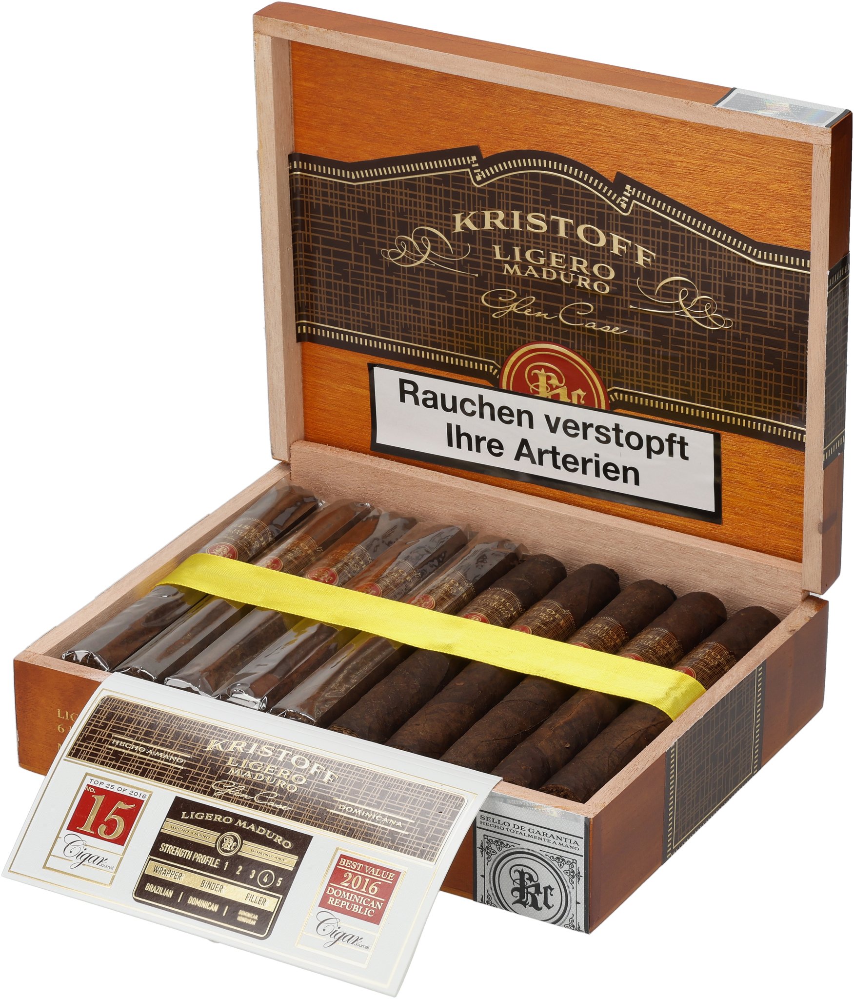 Ligero Maduro Matador box open 2