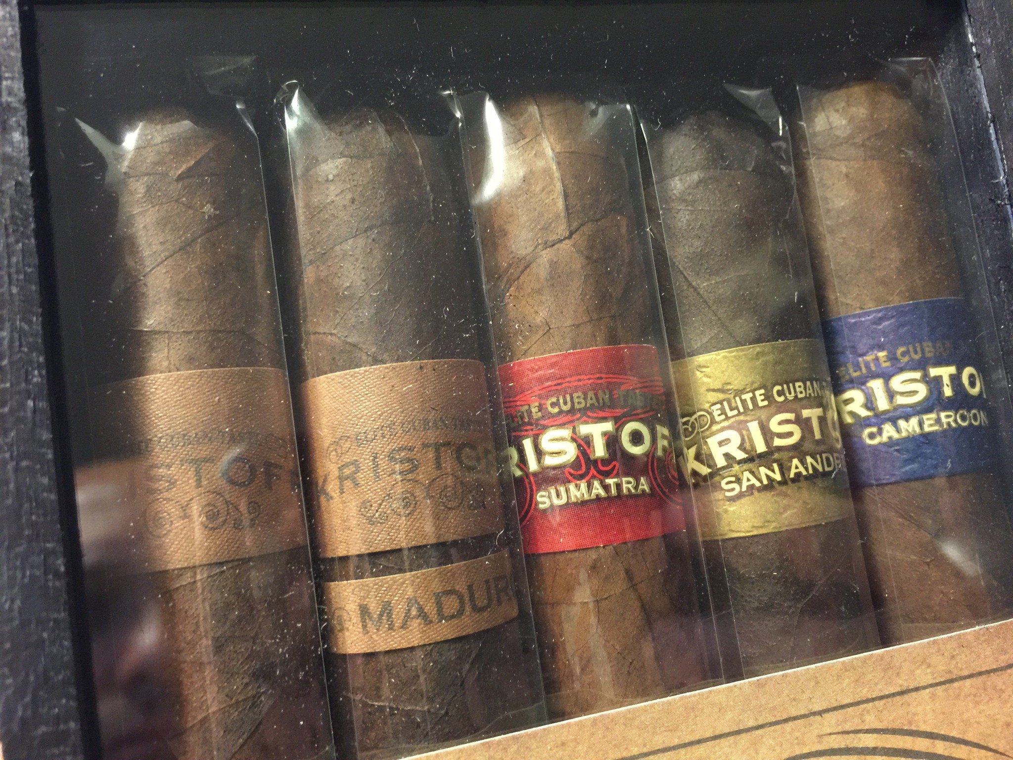 Kaistoff Sampler Robusto 5er Sampler Detail