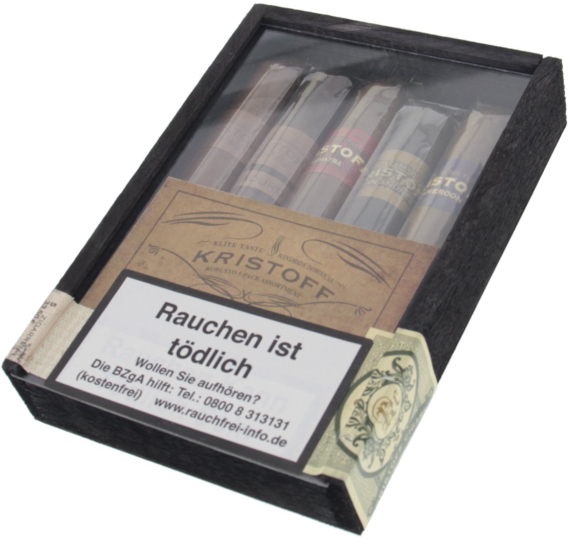 Kristoff Sampler Robusto 5-Pack Assortment