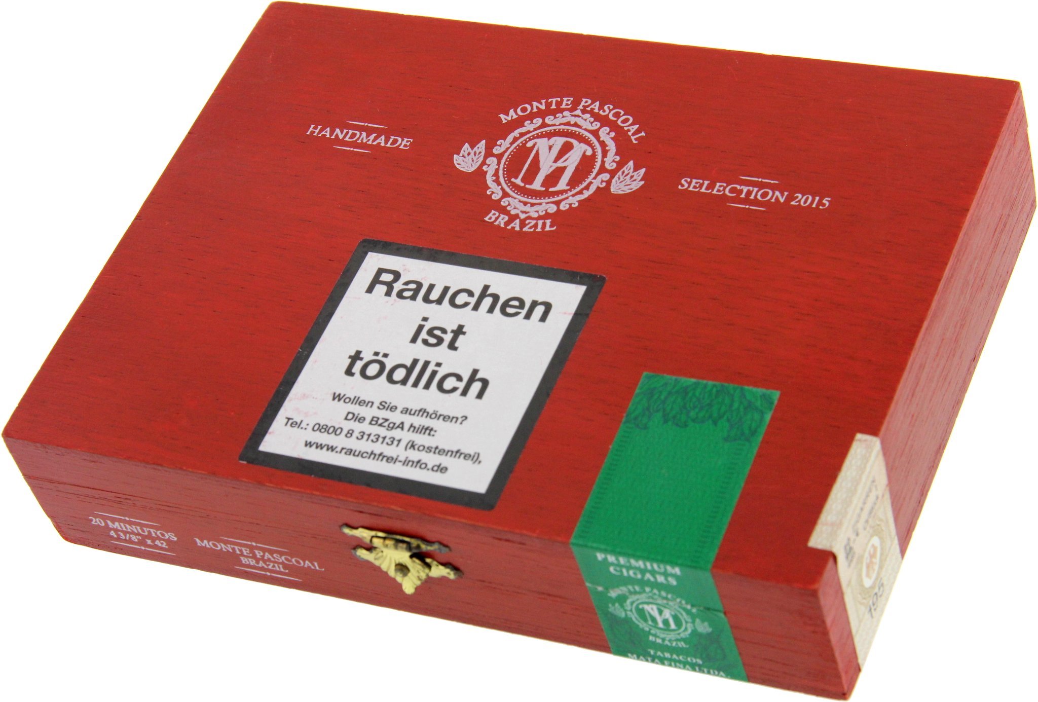 Tabacos Mata Fina Monte Pascoal Selection 2015 Minutos Kiste