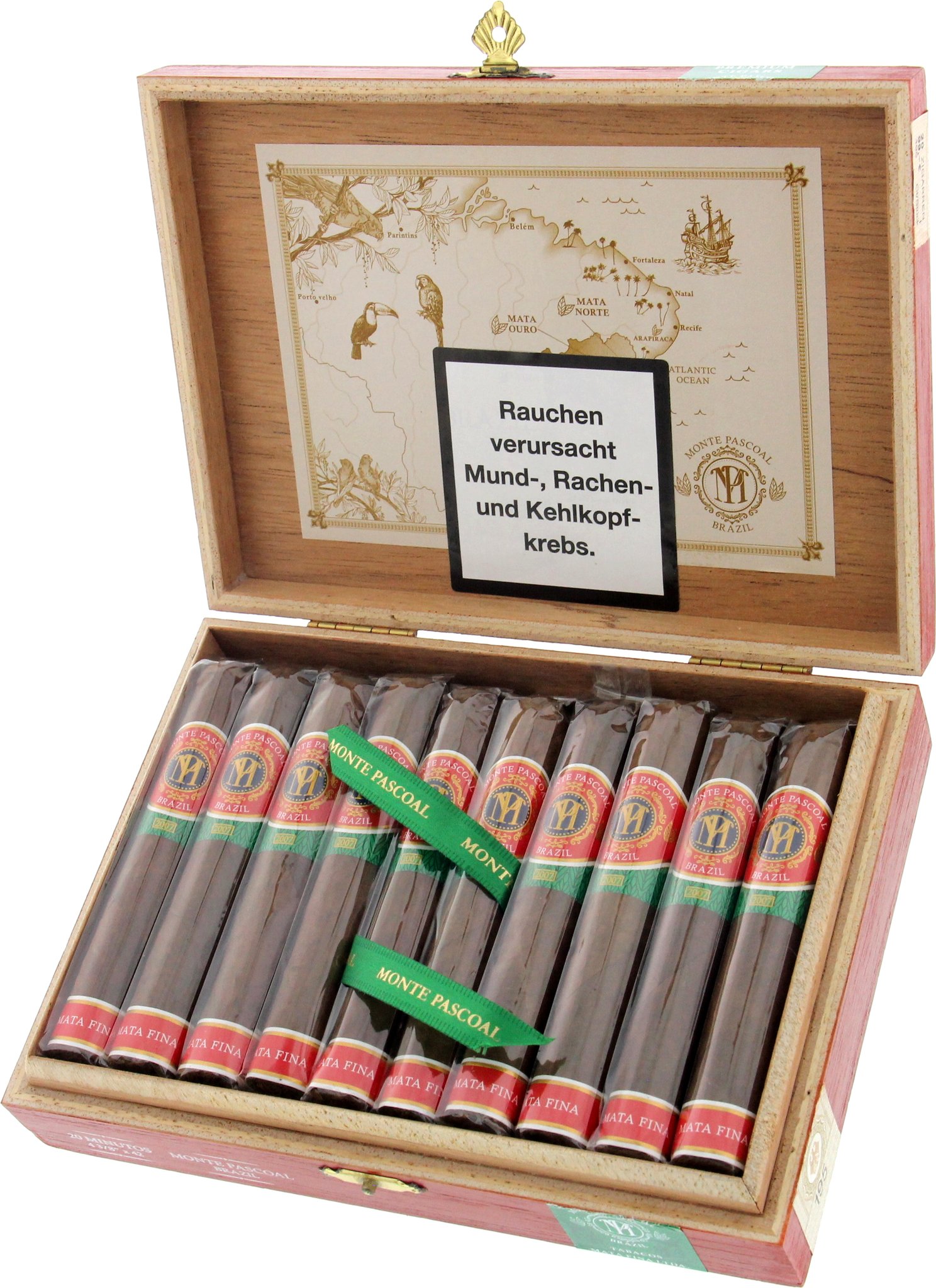 Tabacos Mata Fina Monte Pascoal Selection 2015 Minutos Kiste offen