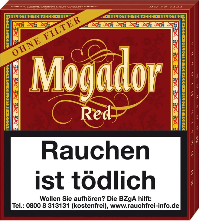 Villiger Mogador Red Ohne Filter (ehemals Sweets)