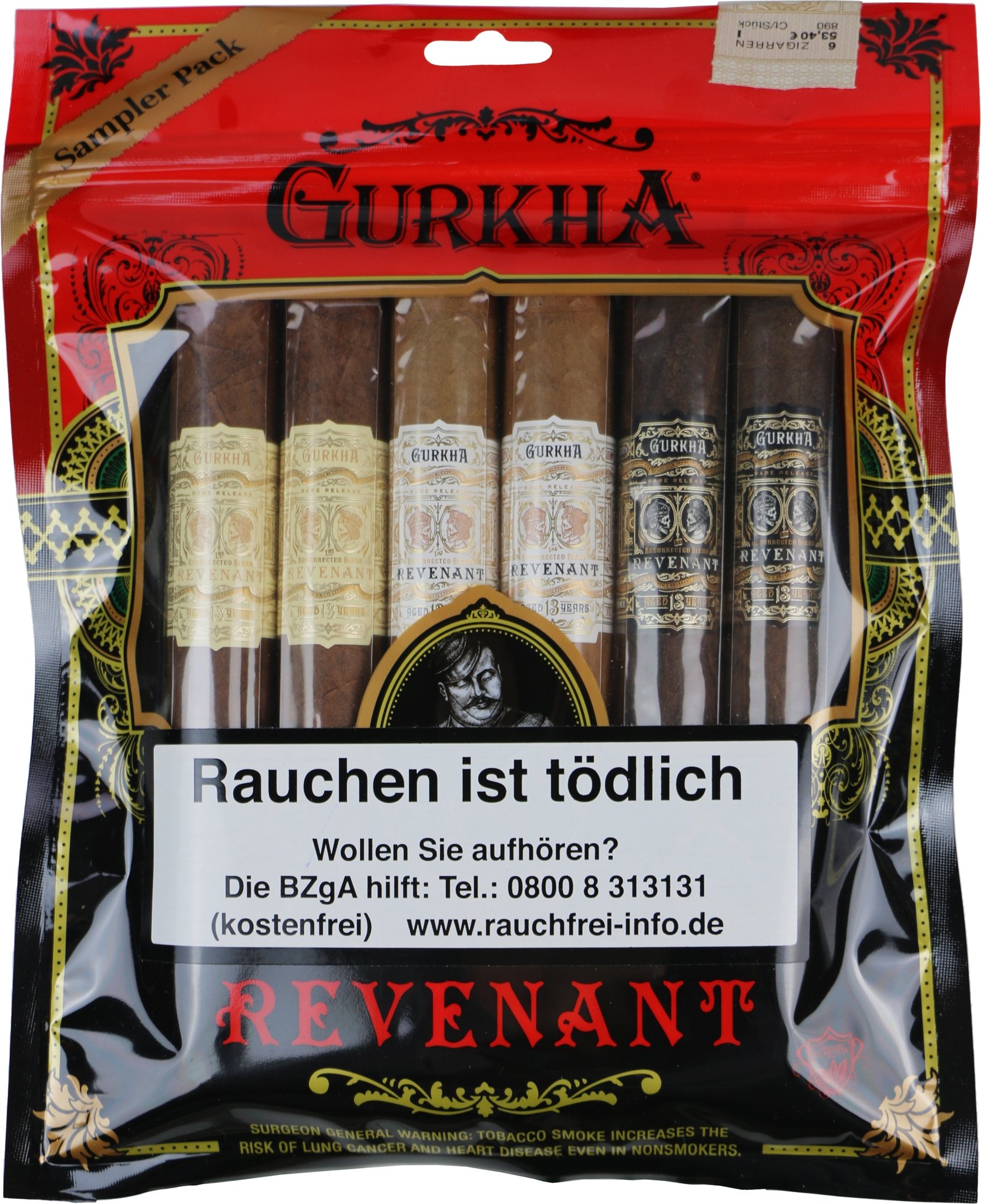 evenant Toro Pack (6 Zigarren)