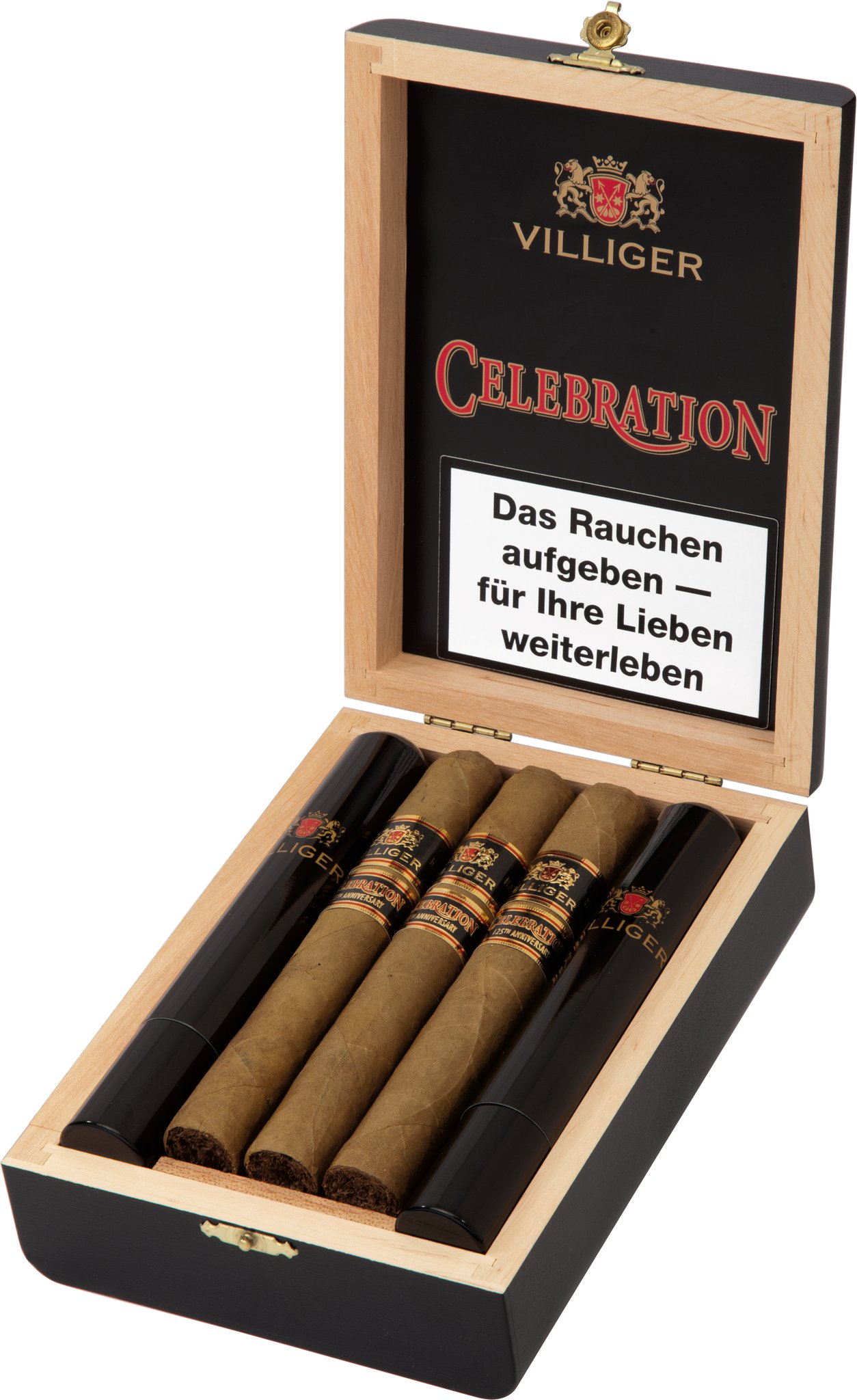 Villiger Celebration 125th Anniversary 10er Kiste offen
